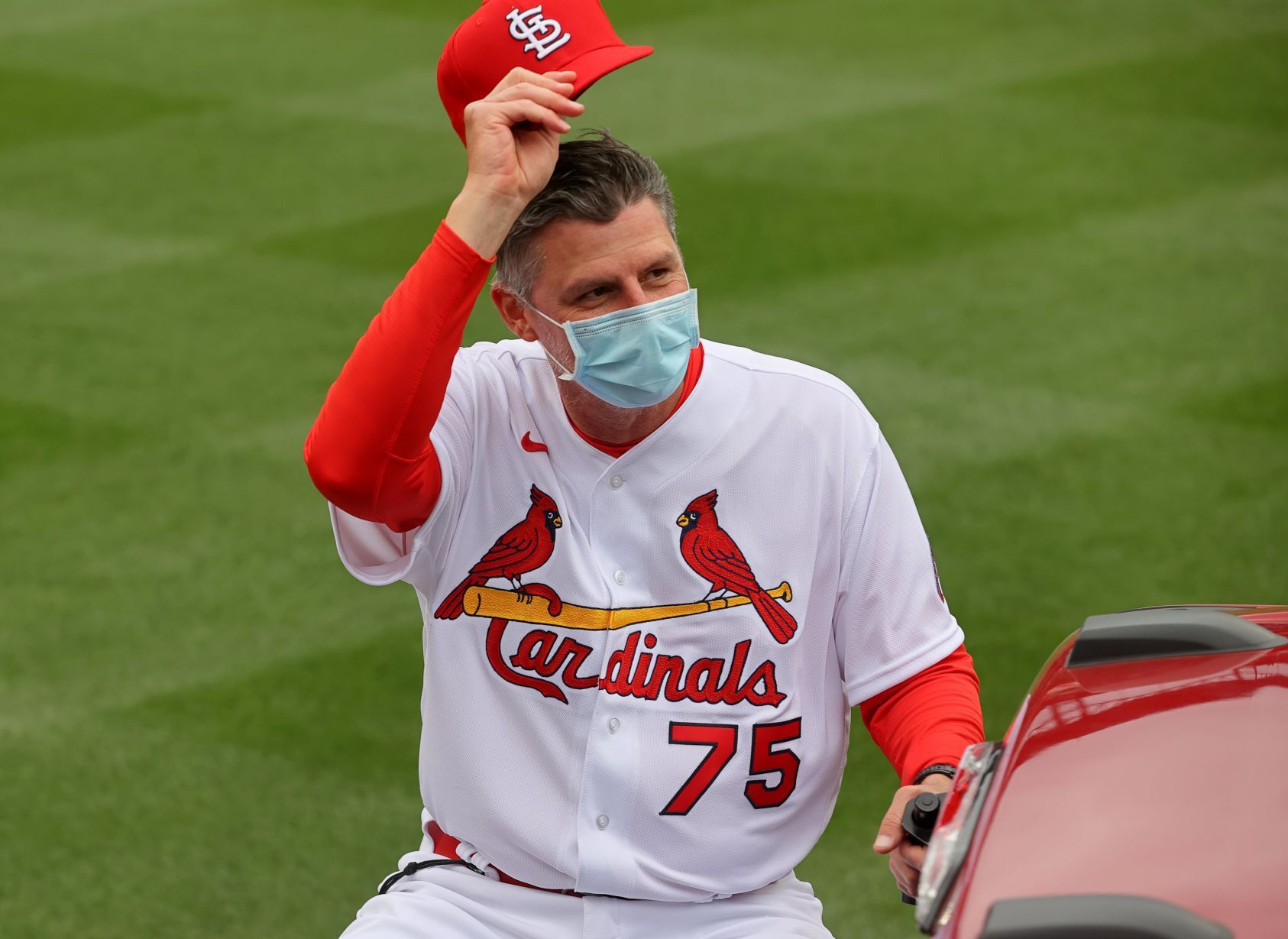 St. Louis Cardinals 2021 home opener at Busch Stadium